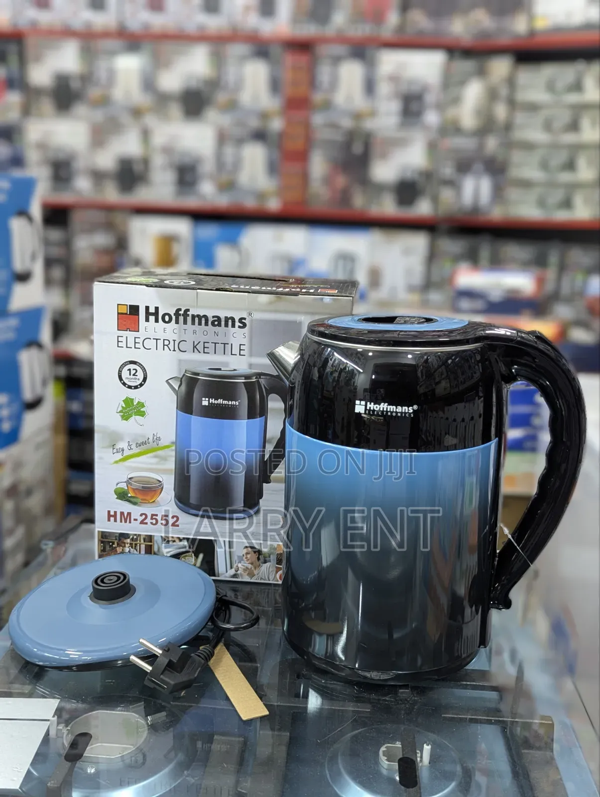 Hoffmans 4l Electric Kettle Stainless Steel Fast Boil