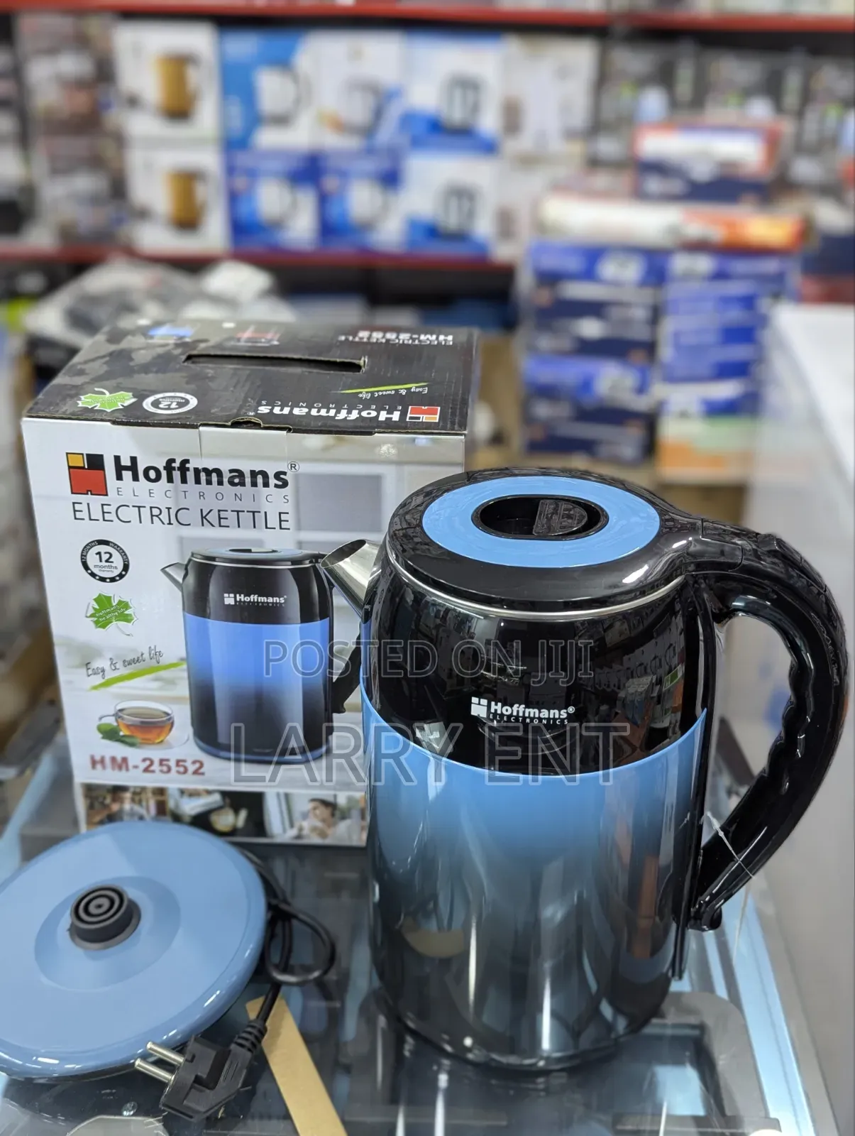 Hoffmans 4l Electric Kettle Stainless Steel Fast Boil