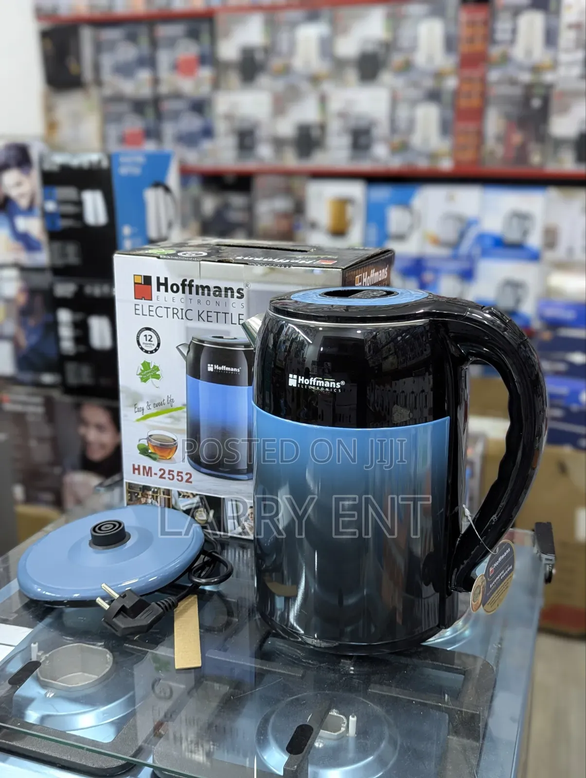Hoffmans 4l Electric Water Kettle Stainless Steel