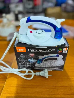 Raf Travel Steam Iron 800w Collapsible Handle