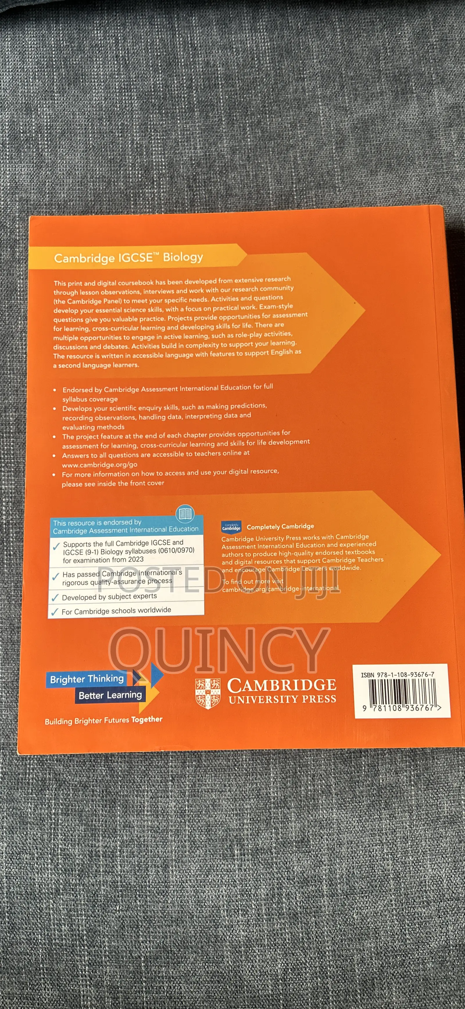 Cambridge Igcse Biology Coursebook 4th Edition