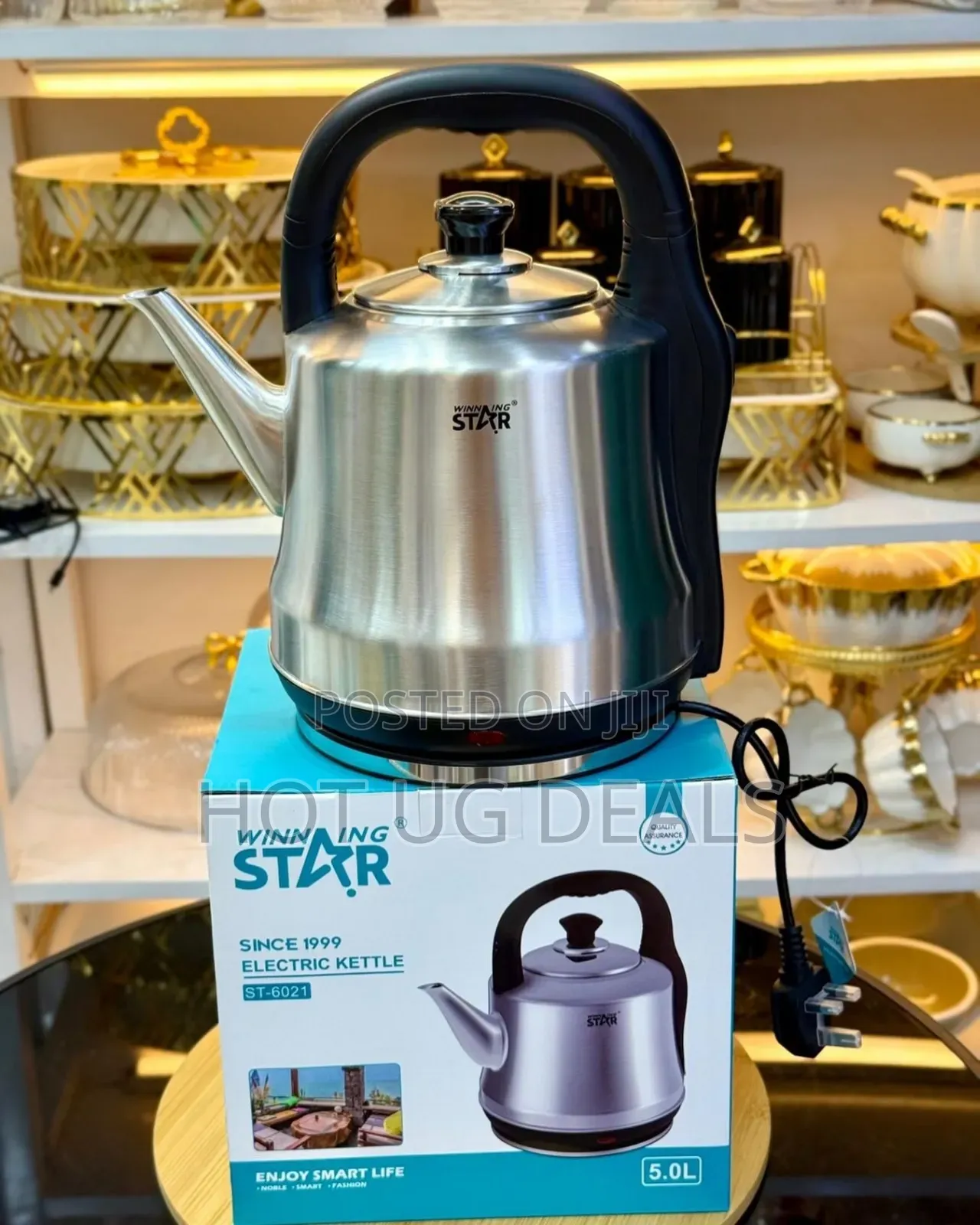 Winning Star 5.0l Stainless Steel Electric Kettle Hot Water Boiler