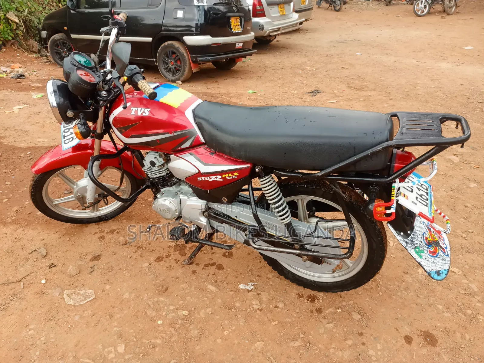 TVS HLX 125 2023 Red