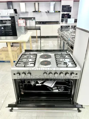 SPJ Cooker 90by 60 2 Gas 4 Electiv With Electric Oven