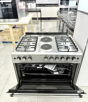 SPJ Cooker 90by 60 2 Gas 4 Electiv With Electric Oven