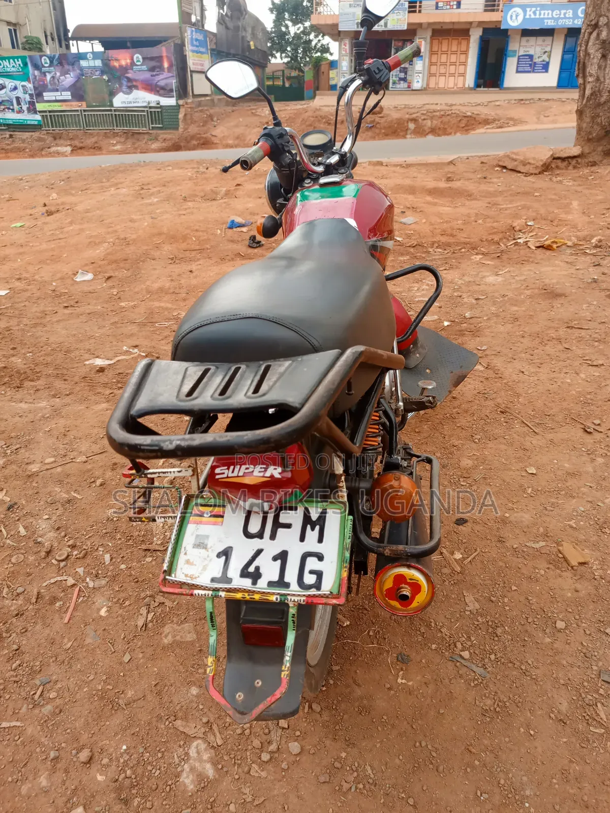 TVS HLX 125 2023 Red