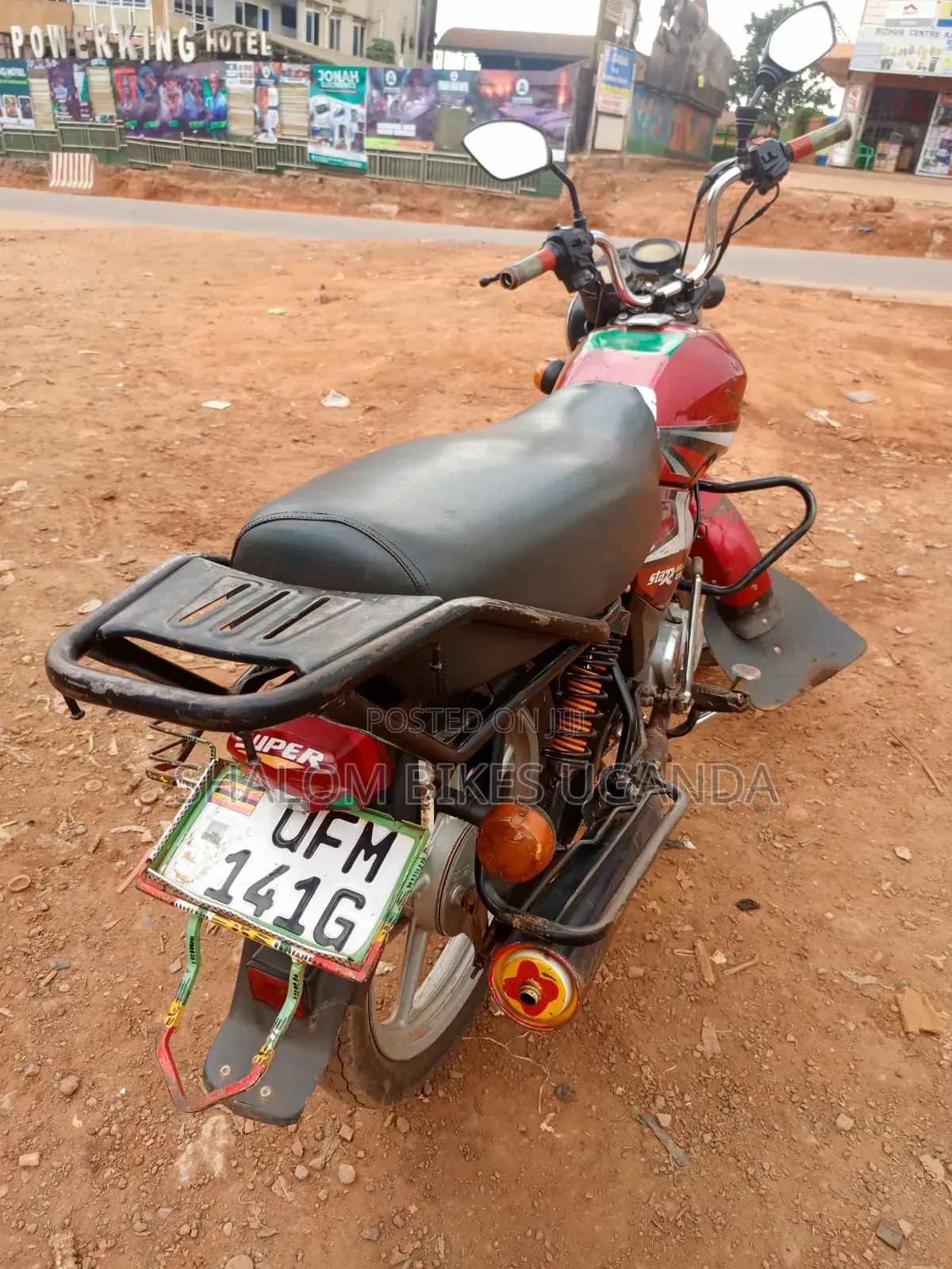 TVS HLX 125 2023 Red