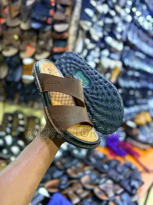 Ecco Premium Classic Authentic Leather Sandals