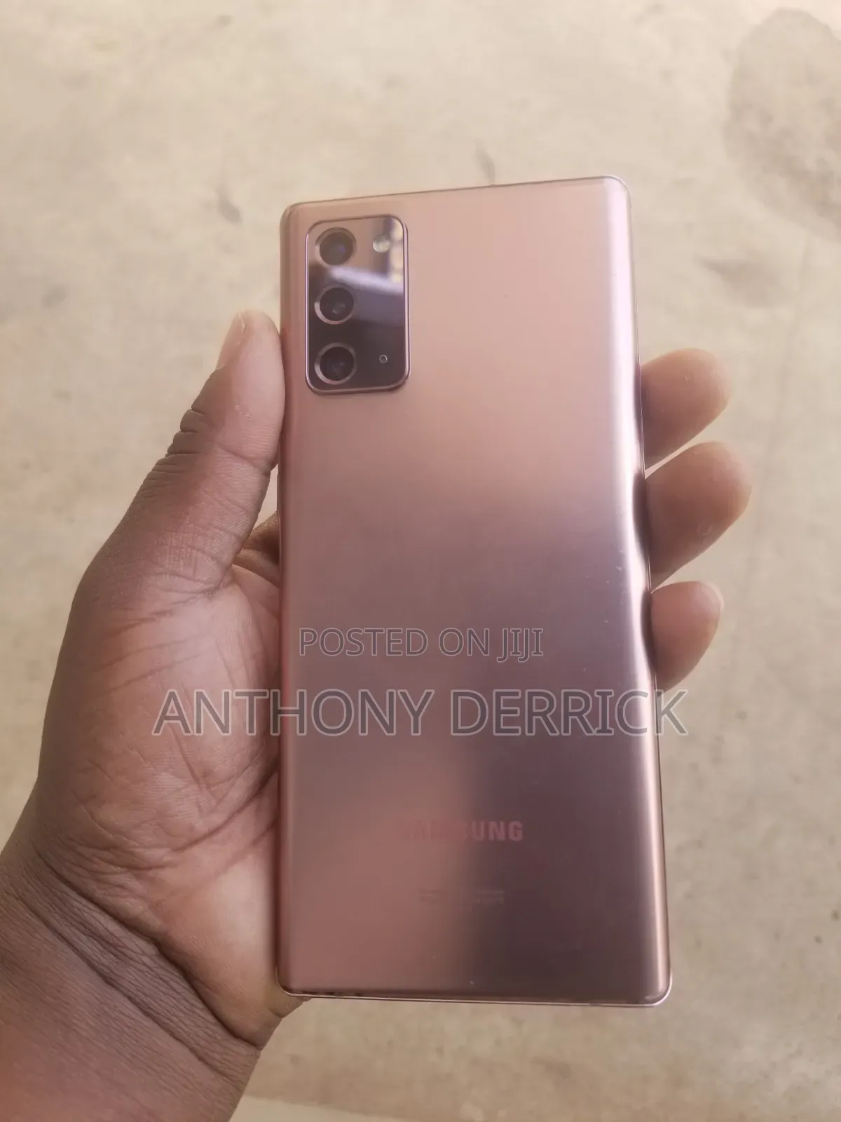 Samsung Galaxy Note 20 5G 128 GB Rose Gold