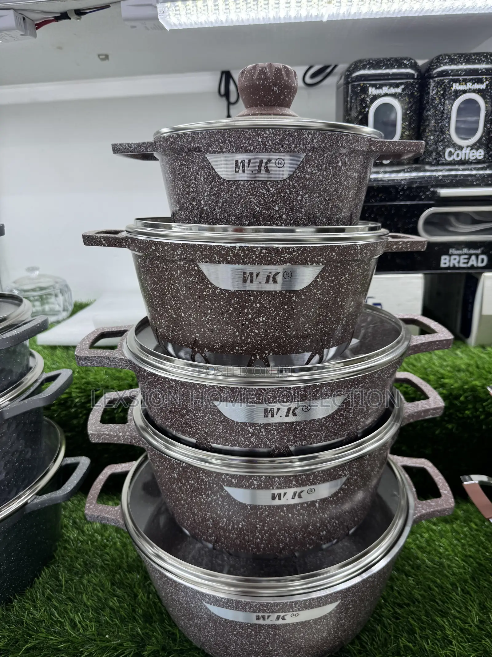 5 Pieces Of Non Stick Cooking Pot Set