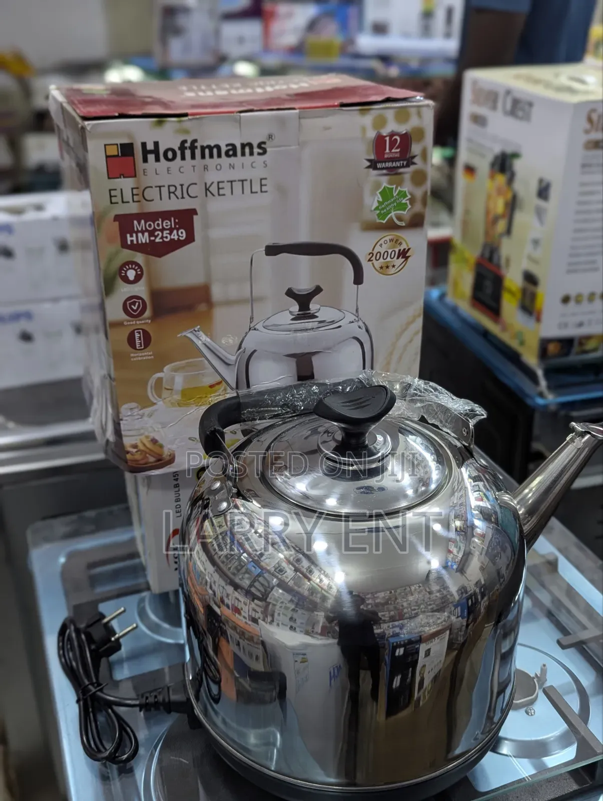 Large 6l Electric Kettle 2000w – Hoffman's Fast Boil