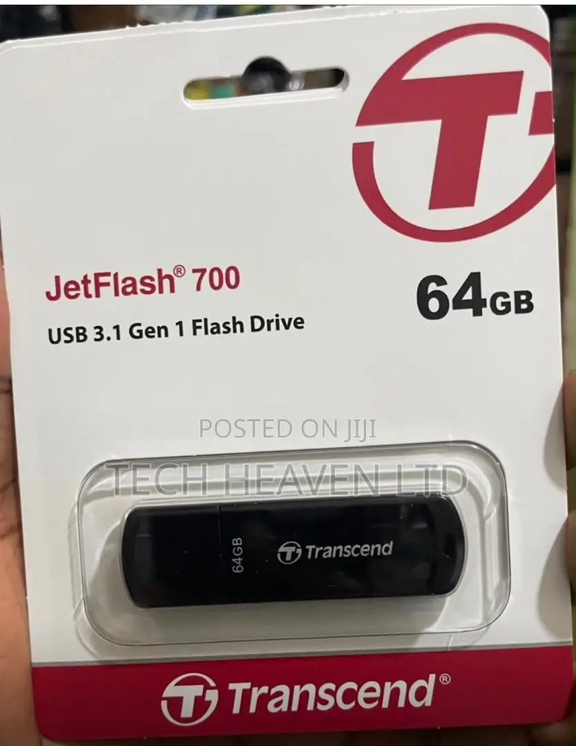 Transcend Jetflash 700 64gb Usb 3.1 Gen 1 Flash Drive