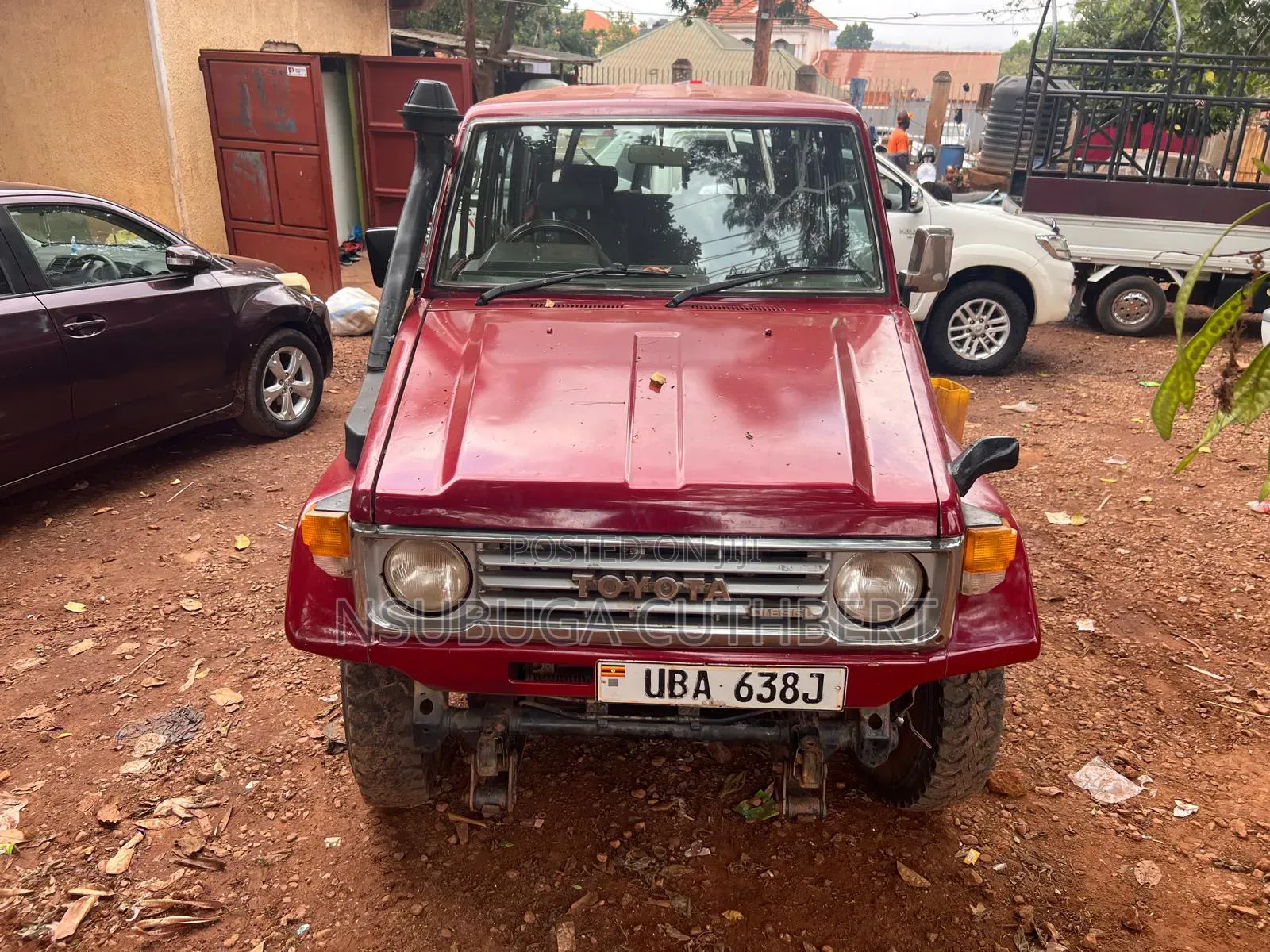 Toyota Land Cruiser 1992 Red