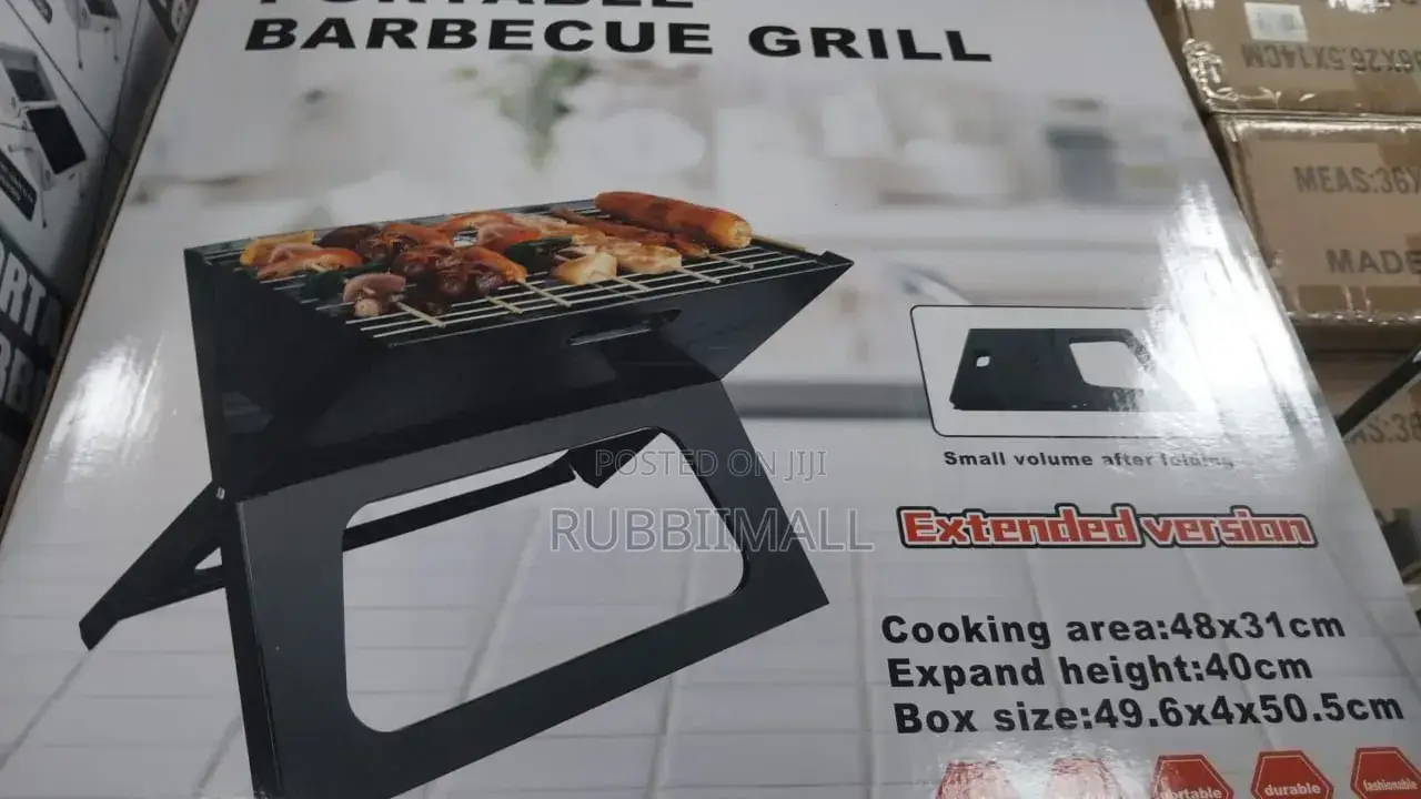 Portable Charcoal Barbecue Grill(48cm×31cm)