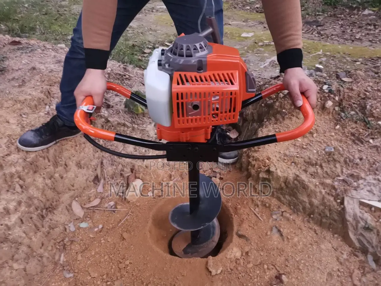 Heavy Duty Hole Drilling Earth Auger