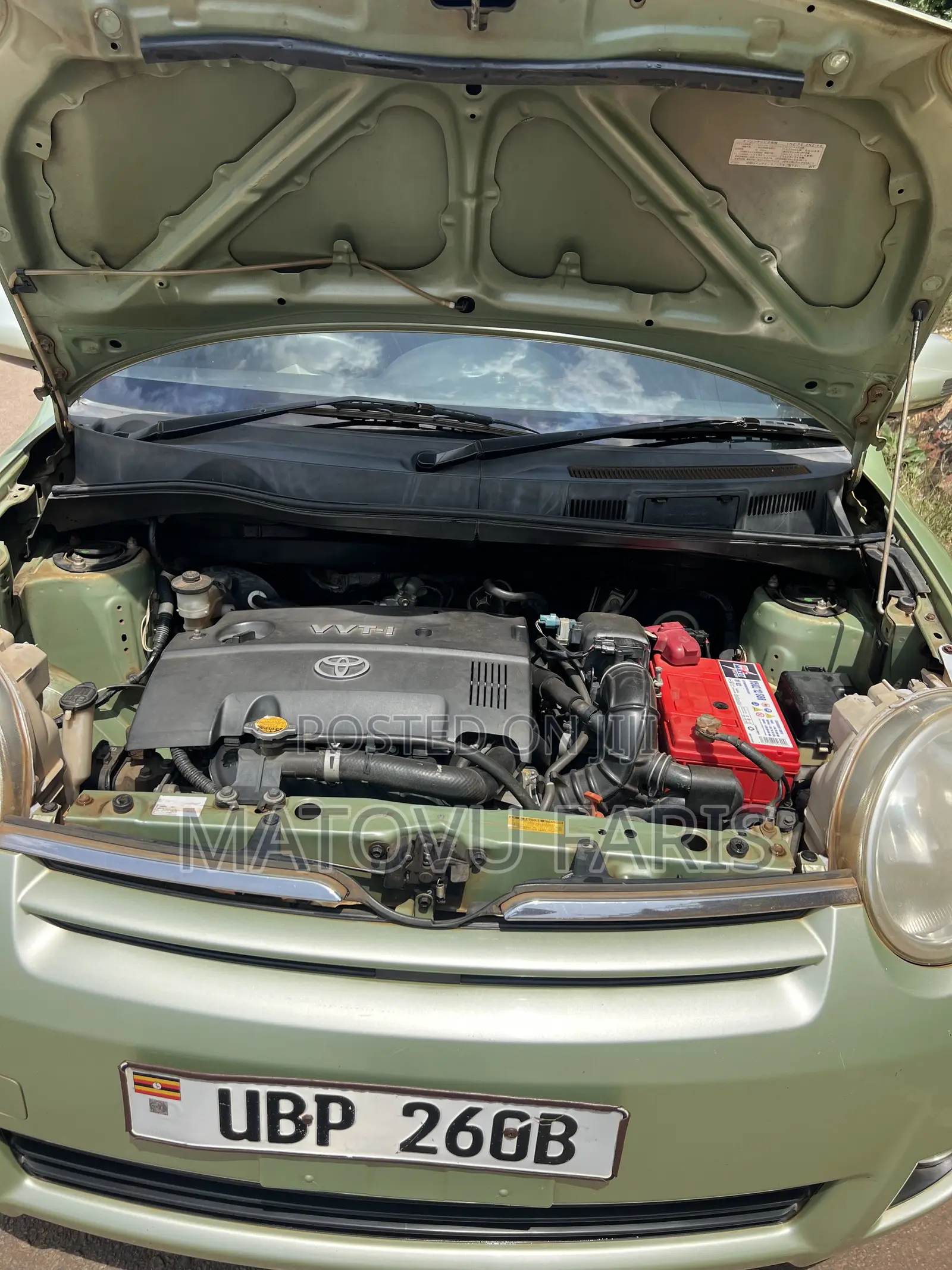 Toyota Sienta 1.5 AWD 2008 Green