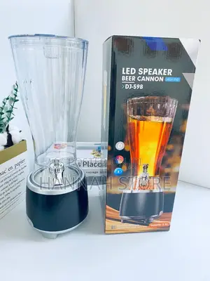 Led Speaker Beer Cannon