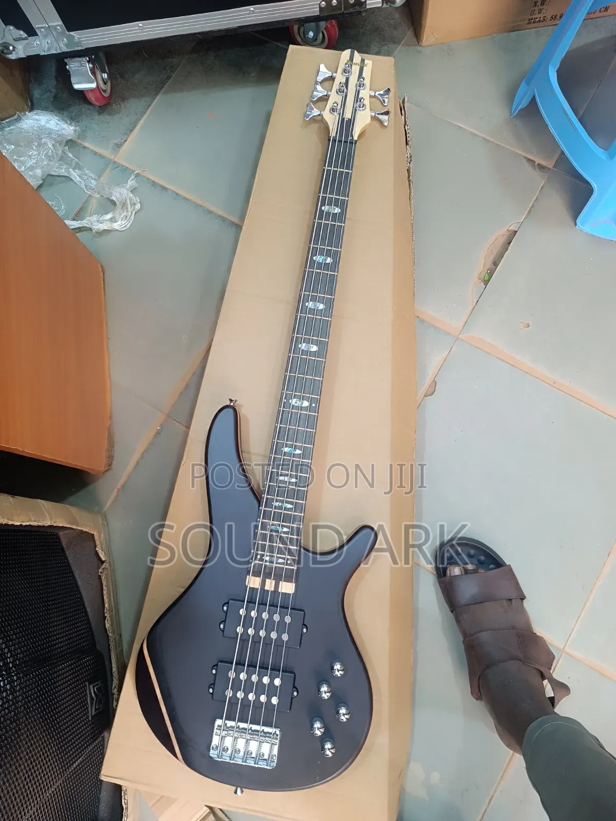 Active Five (5) Strings Active Bass Guitar