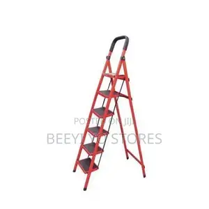 Heavy-duty 5-step Folding Ladder – Step Ladder For Home Office