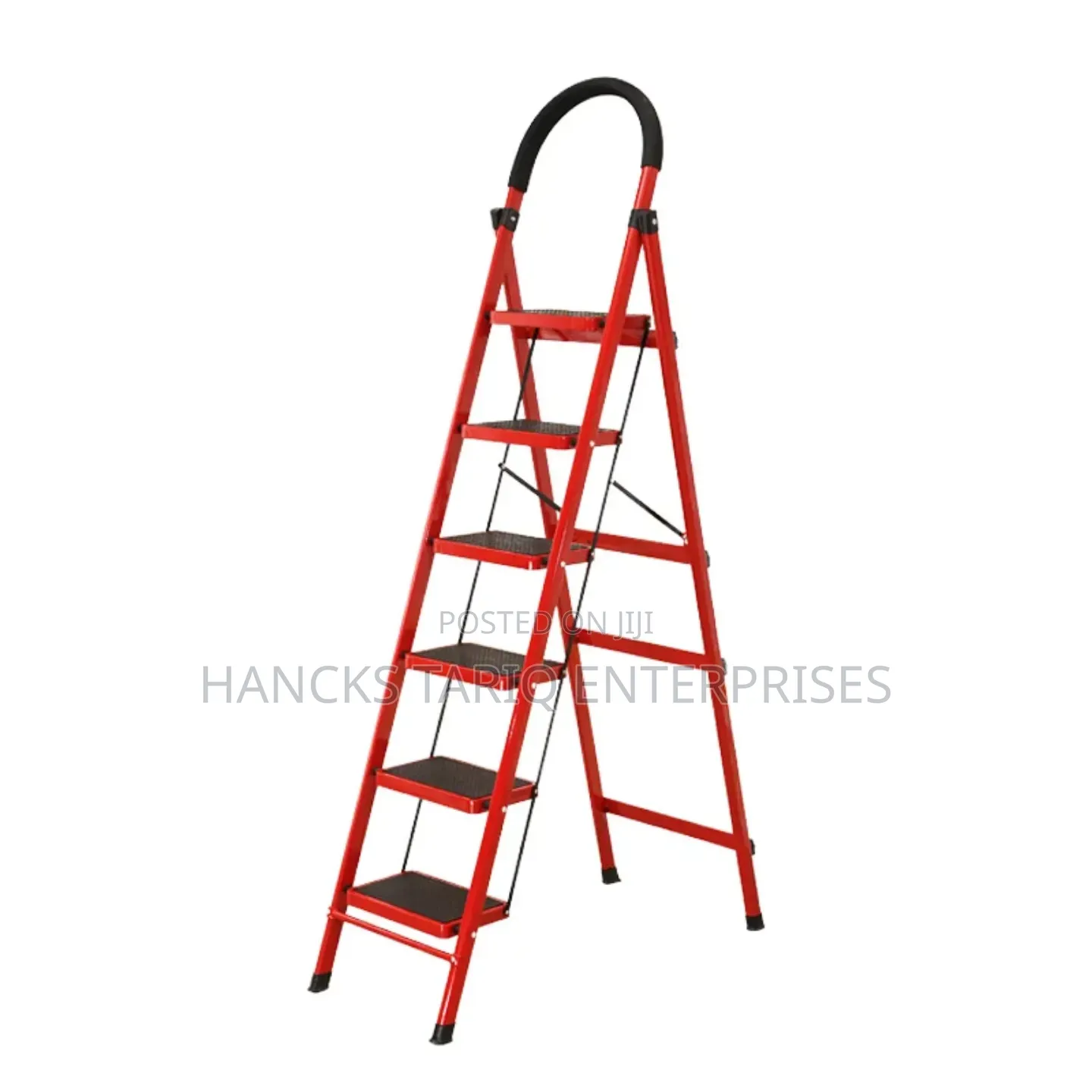 Heavy-duty 5-step Folding Ladder – Step Ladder For Home Office
