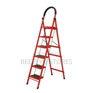 Heavy-duty 5-step Folding Ladder – Step Ladder For Home Office