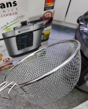 14in1 Hoffmans 6l Electric Pressure Cooker Deep Fryer With Basket, Pot