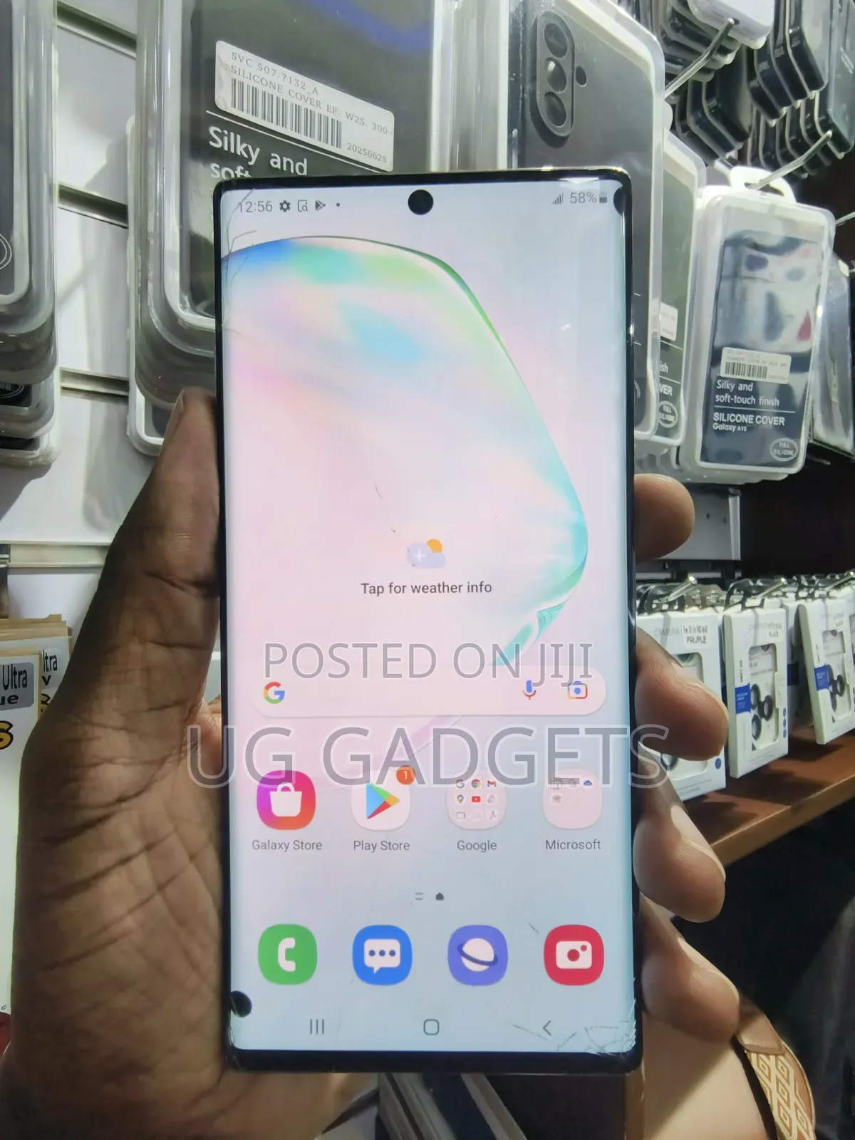 Samsung Galaxy Note 10 Plus 5G 256 GB Silver