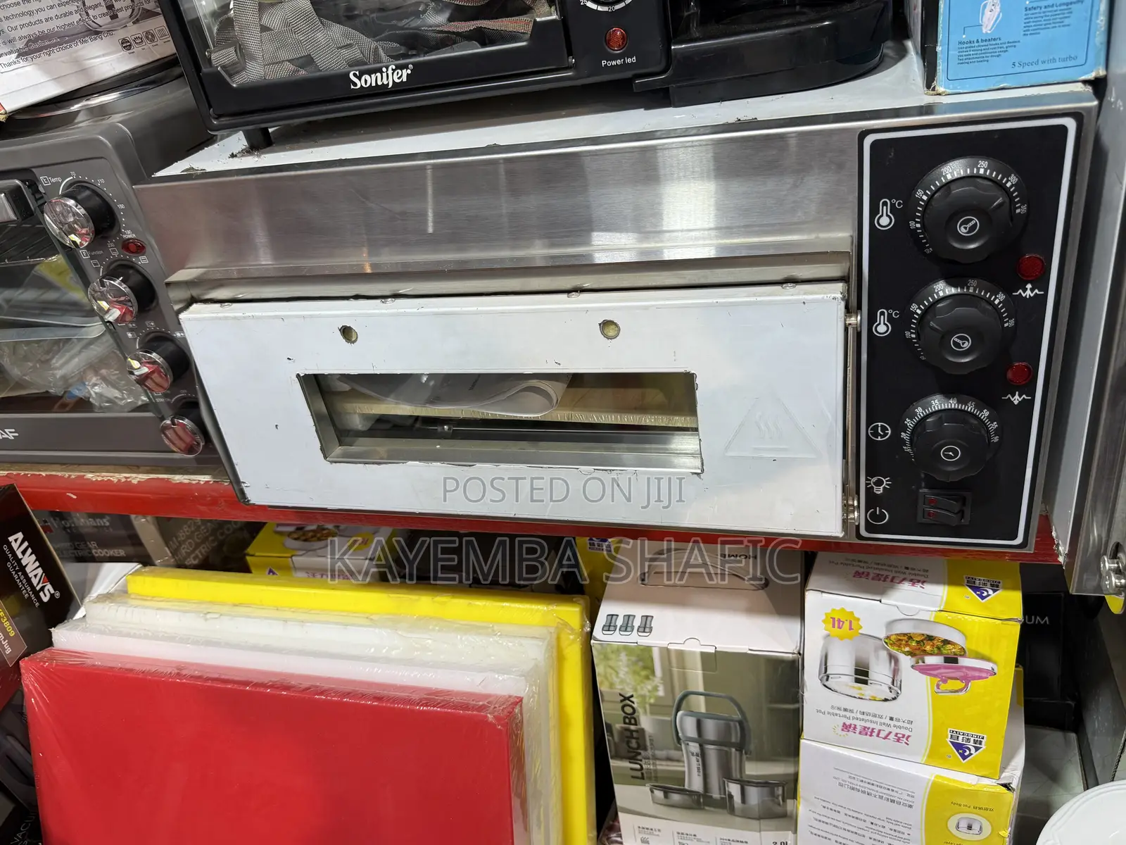 Commercial Single Deck Electric Pizza and Baking Oven