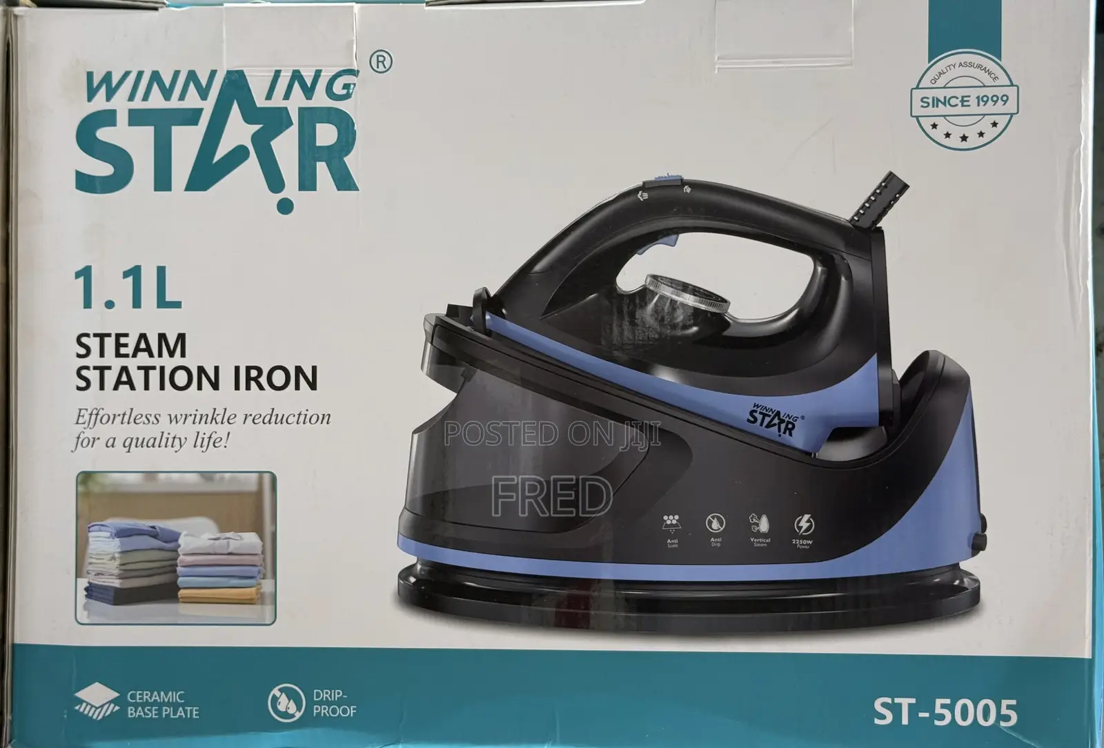 Winning Star St-5005 Steam Station Iron