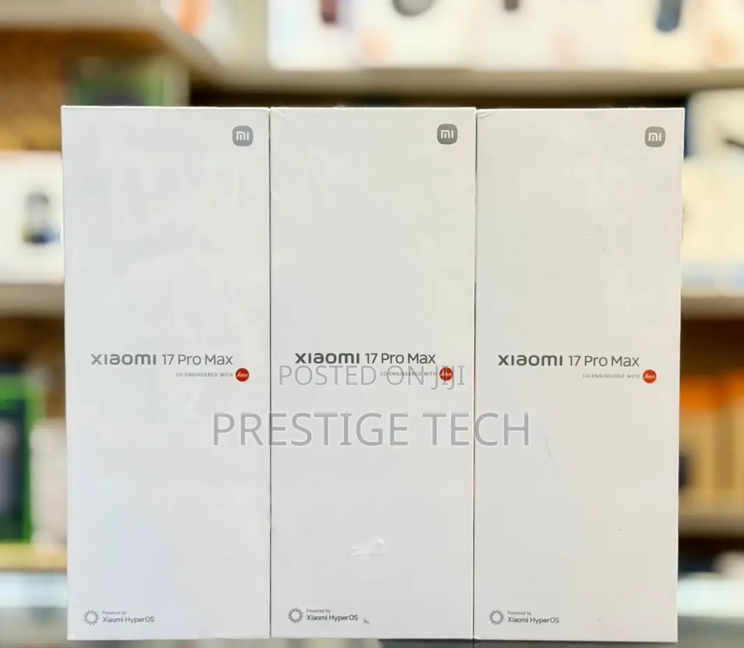 New Xiaomi 17 Pro Max 512 GB Black