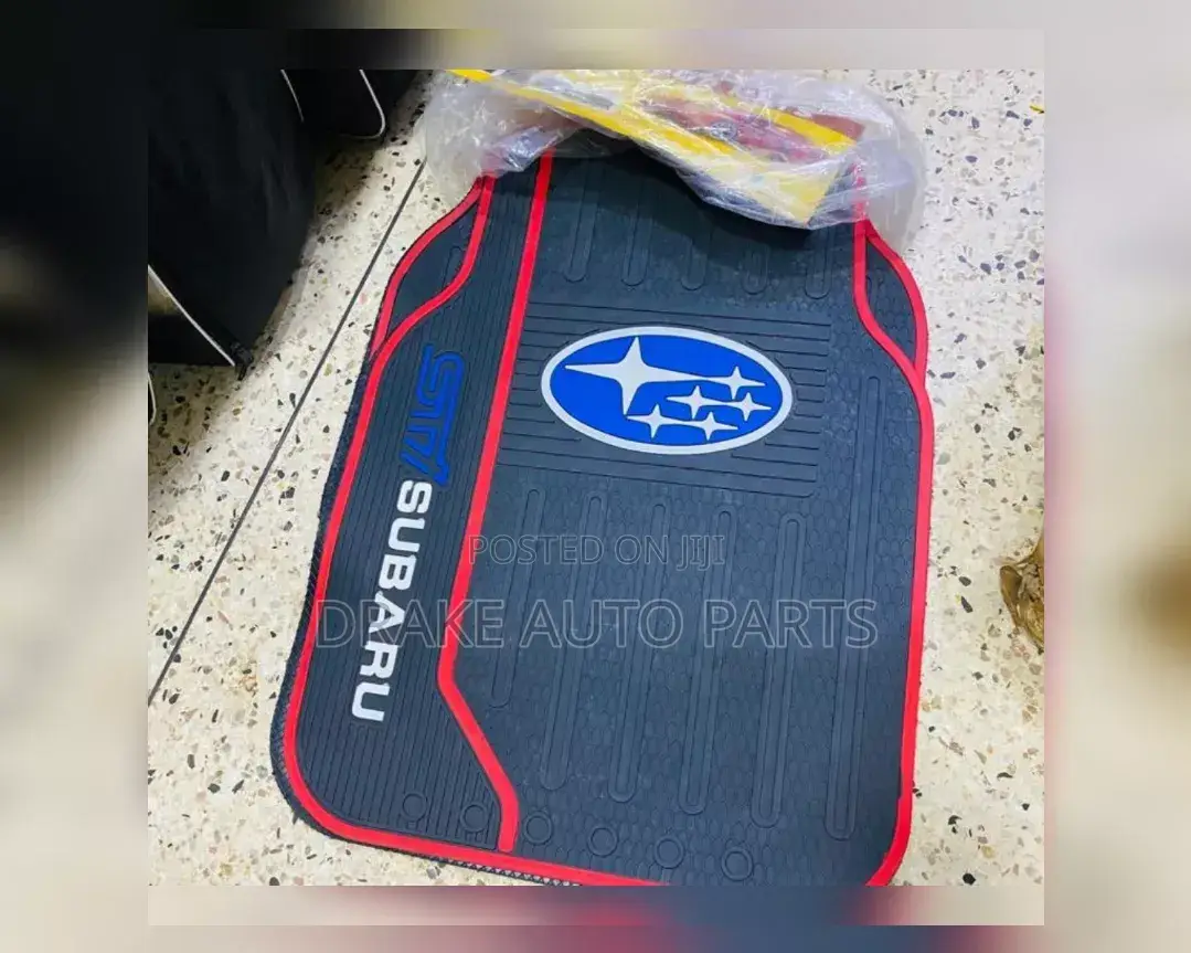 Rubber Floor Mats Complete for All Subaru Cars Available