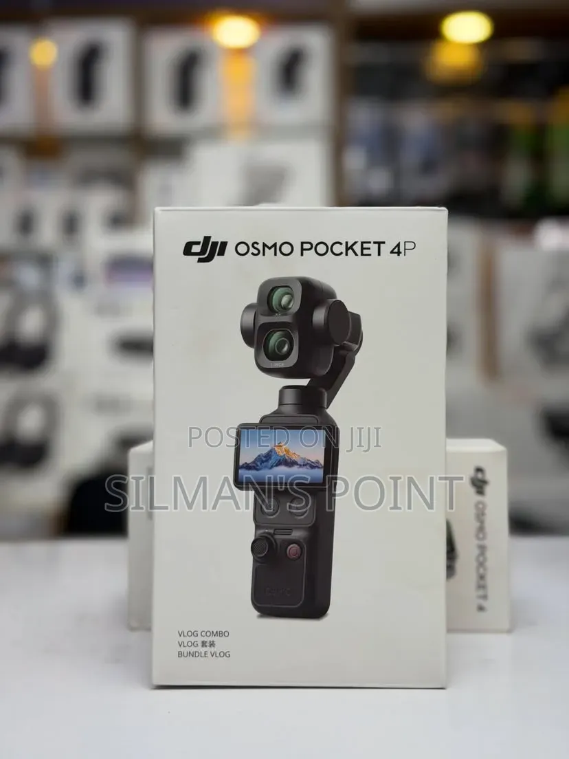 Fresh Release Dji Osmo Pocket 4p Camera Dual Lens