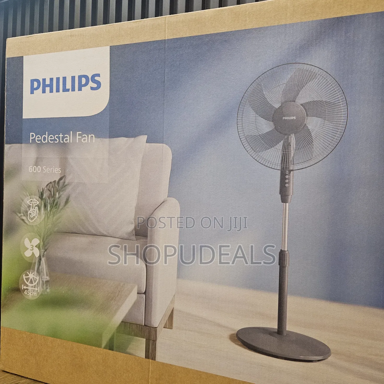 Philipss / Phillips Pedestal Stand Fan – 600 Series - Multicolor