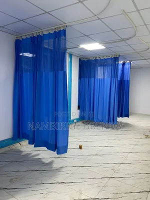 Blue Hospital Curtains