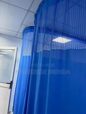 Blue Hospital Curtains