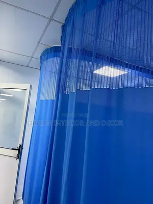 Blue Hospital Curtains
