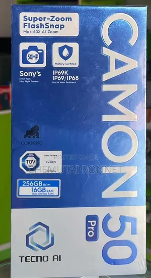 New Tecno Camon 50 Pro 256 GB Green