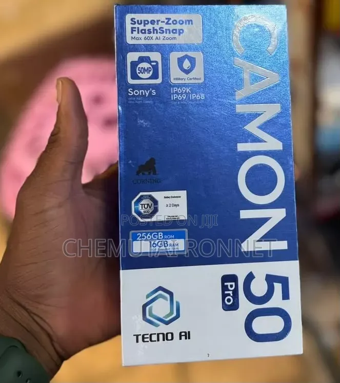 New Tecno Camon 50 Pro 256 GB Green