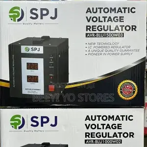 SPJ Automatic Voltage Regulator (Model Avr-Blu5000w06)
