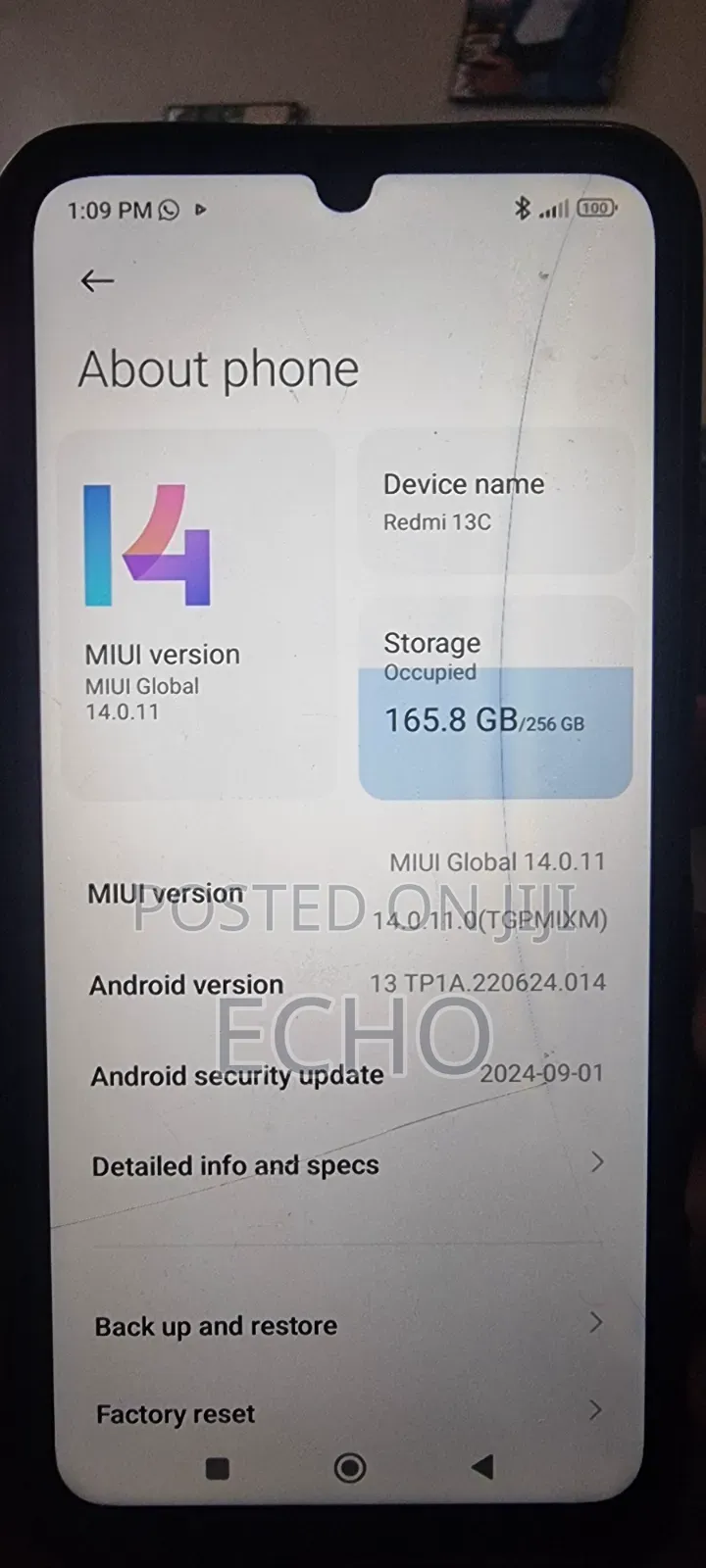 Xiaomi Redmi 13C 256 GB Black