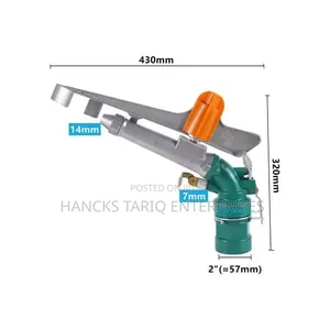 Heavy-Duty Tripod Impact Sprinkler – Professional Irrigation System