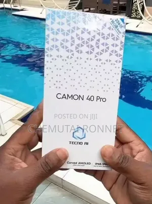 New Tecno Camon 40 Pro 4G 256 GB Black