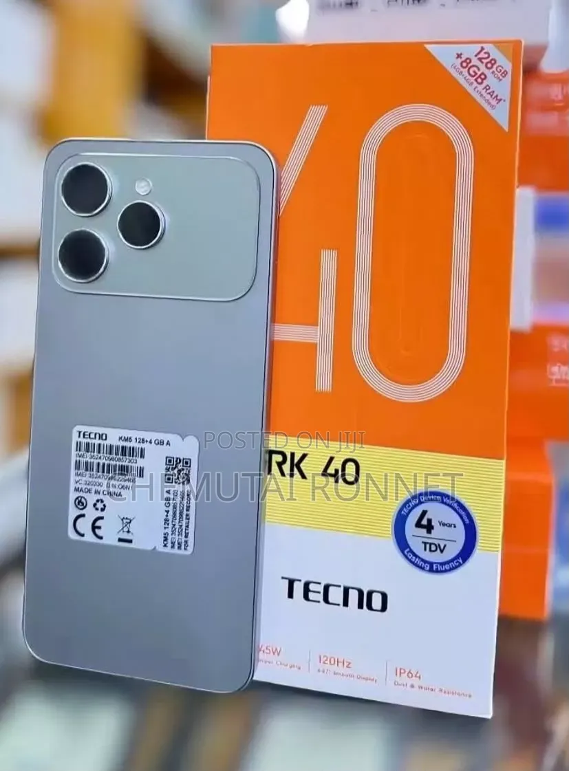 New Tecno Spark 40 256 GB Black