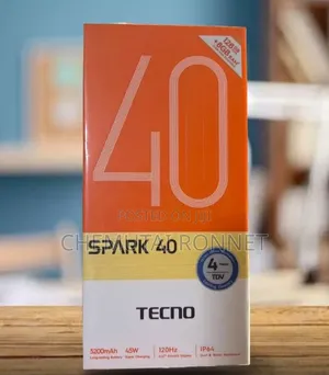New Tecno Spark 40 256 GB Black