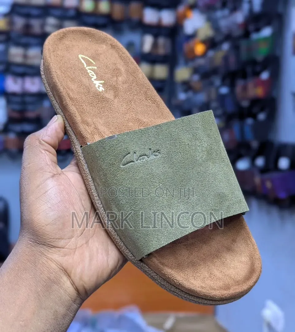 Clarks Suede Sandals Feature a Jute-Wrapped Sole Edge