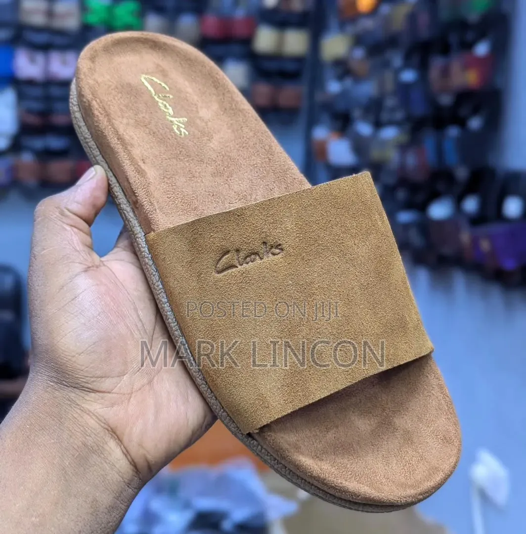 Clarks Suede Sandals Feature a Jute-Wrapped Sole Edge
