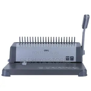 Deli Comb Binding Machine – Document Binder for Office School