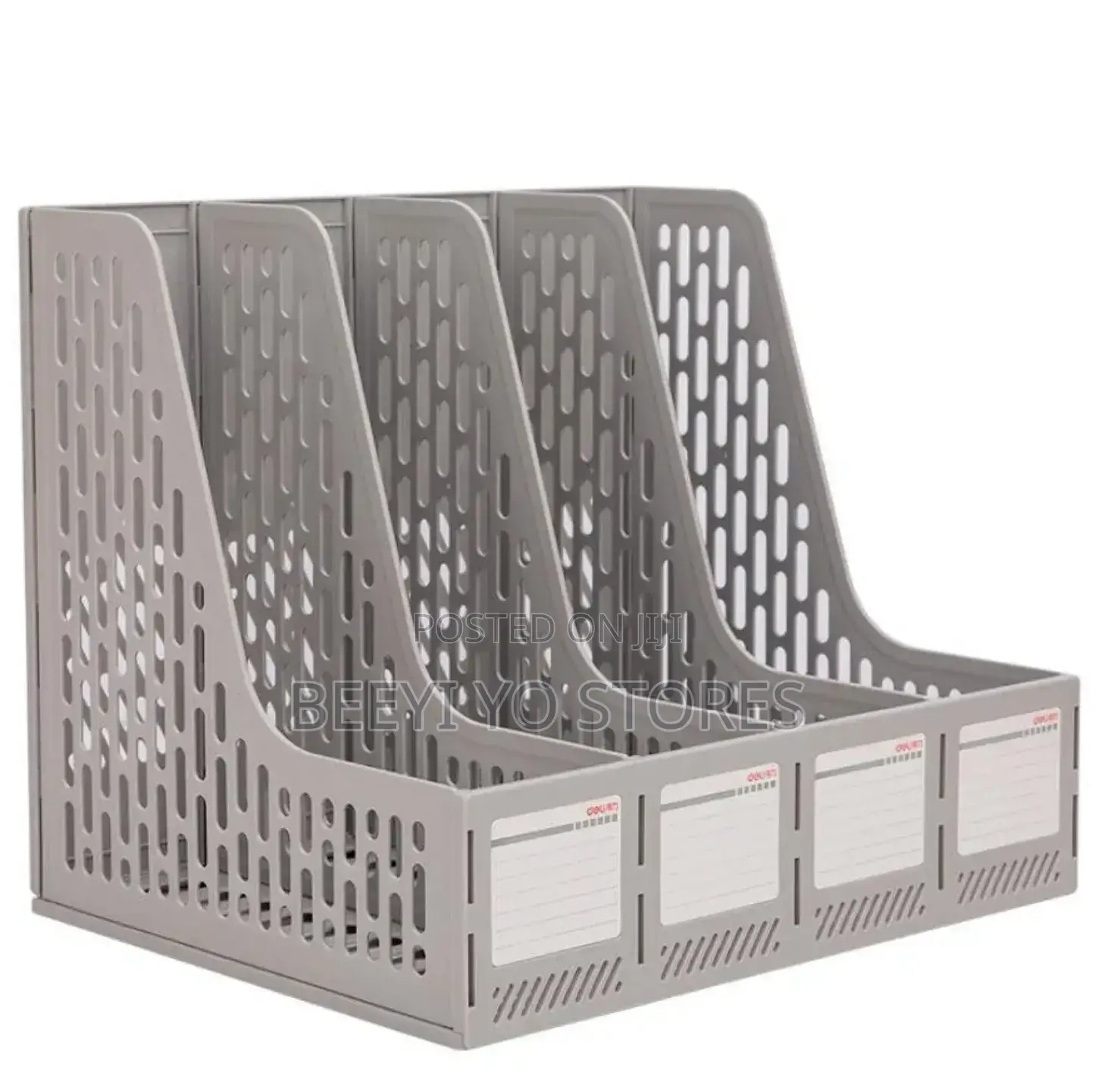 Deli 4-Compartment Desk File Organizer