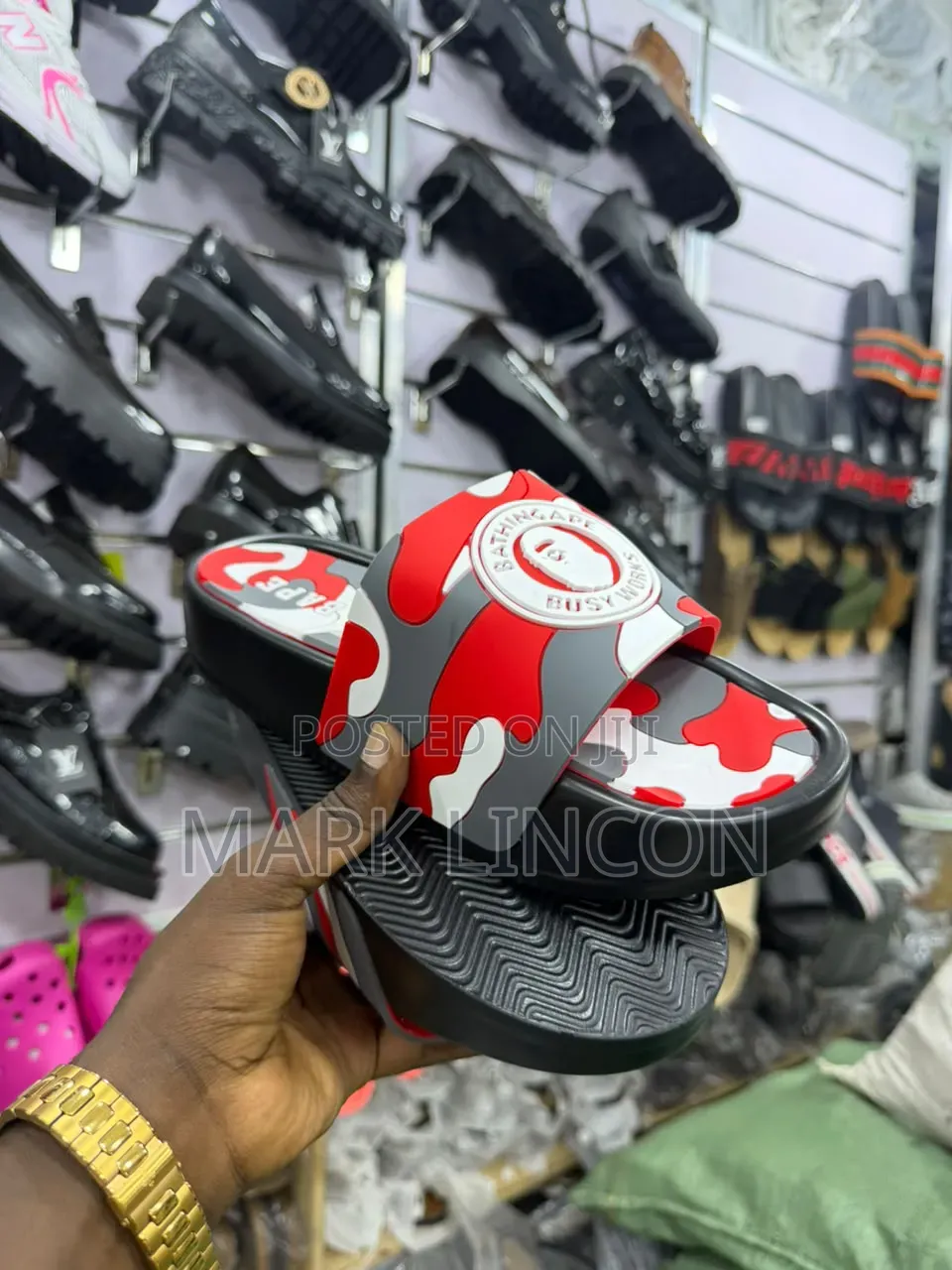 Bape Men's Slide Sandals