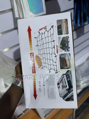 Elastic Cargo Net for Roof Racks or Truck Bed Luggage Storage.